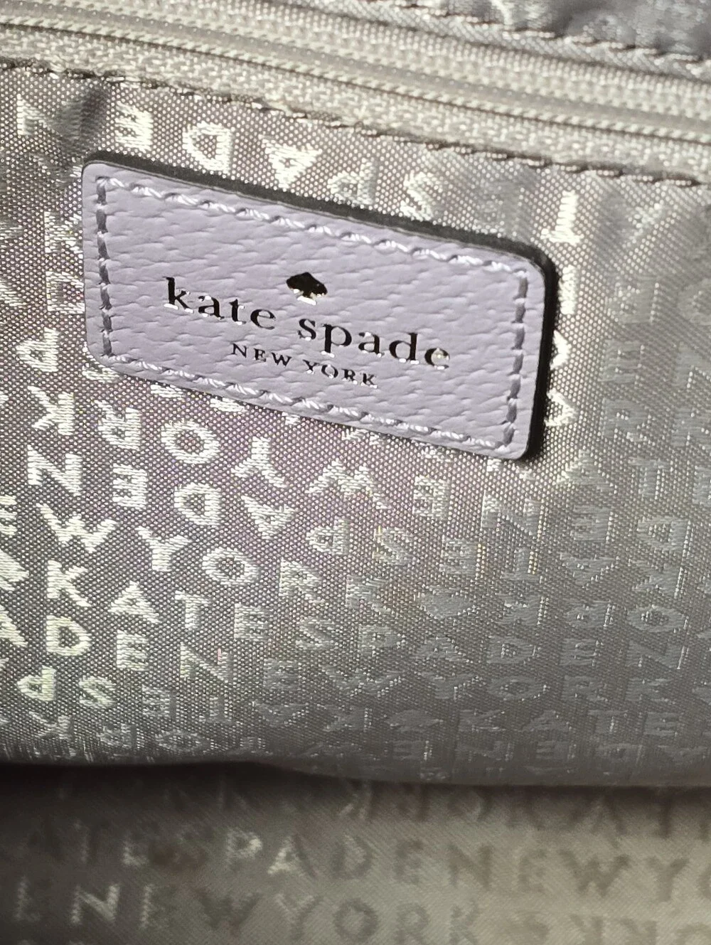 kate spade Light Lavender Leather Satchel